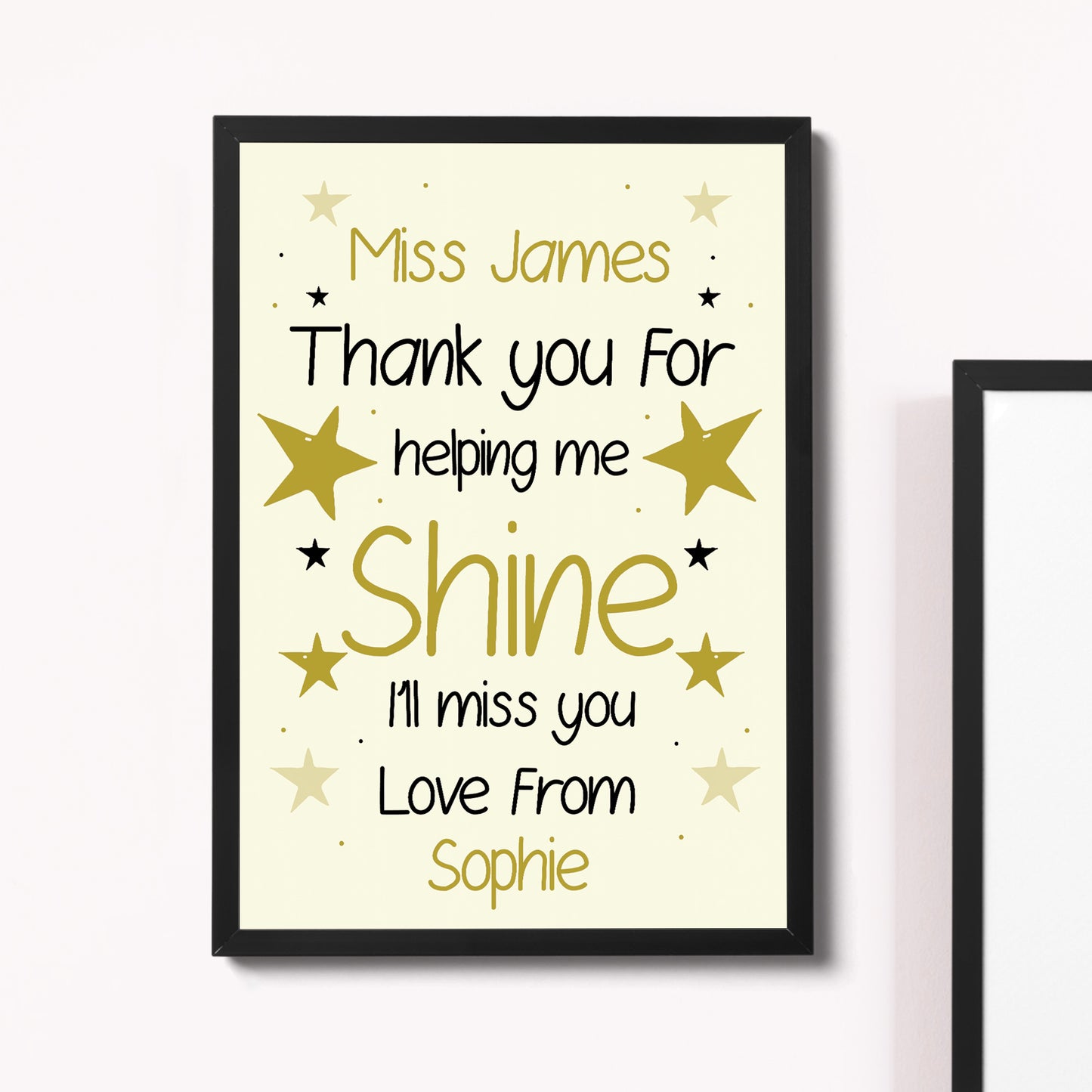 Gift For Teacher Assistant Mentor Personalised Leaving School