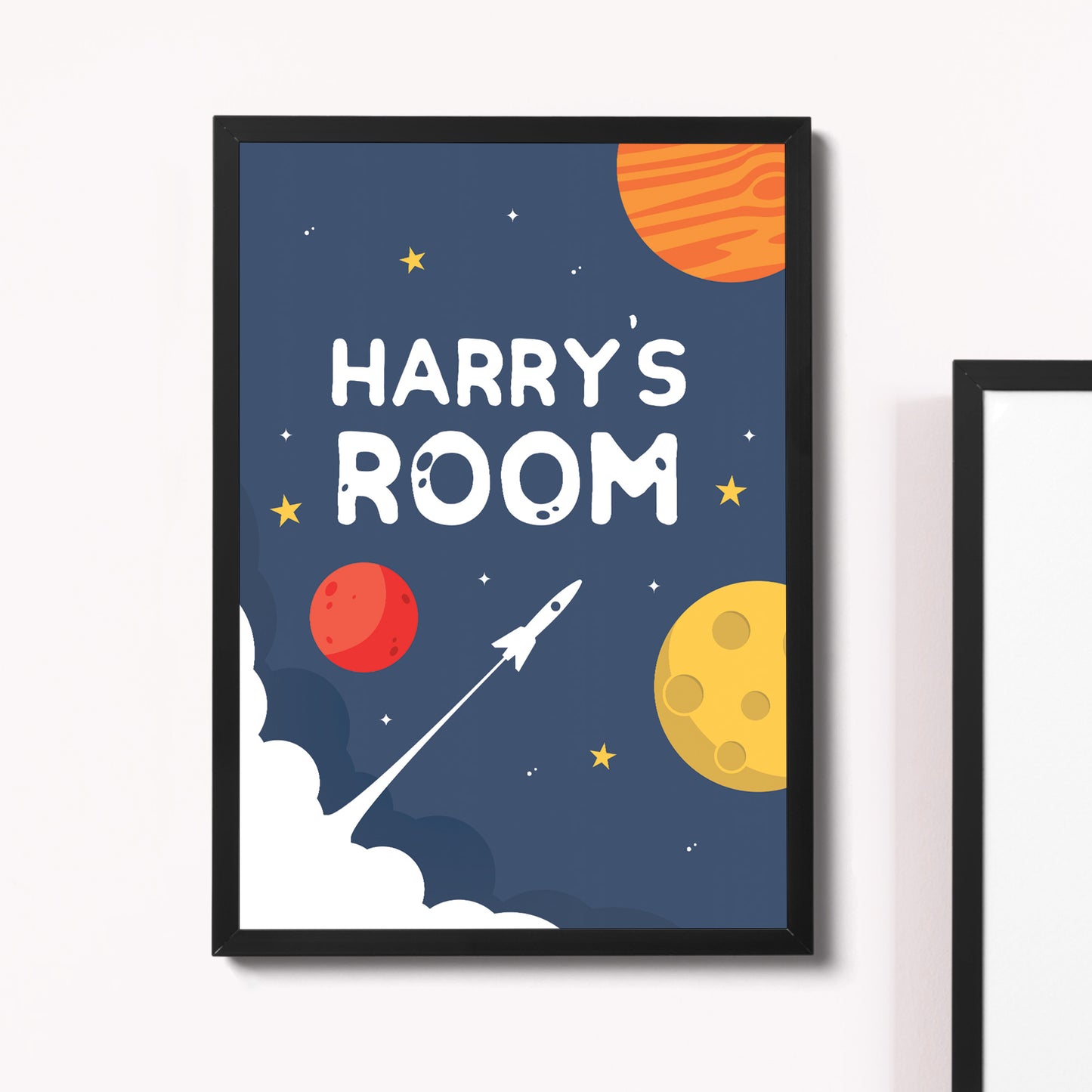 PERSONALISED Bedroom Sign Boys Bedroom Decoration Nursery Gift