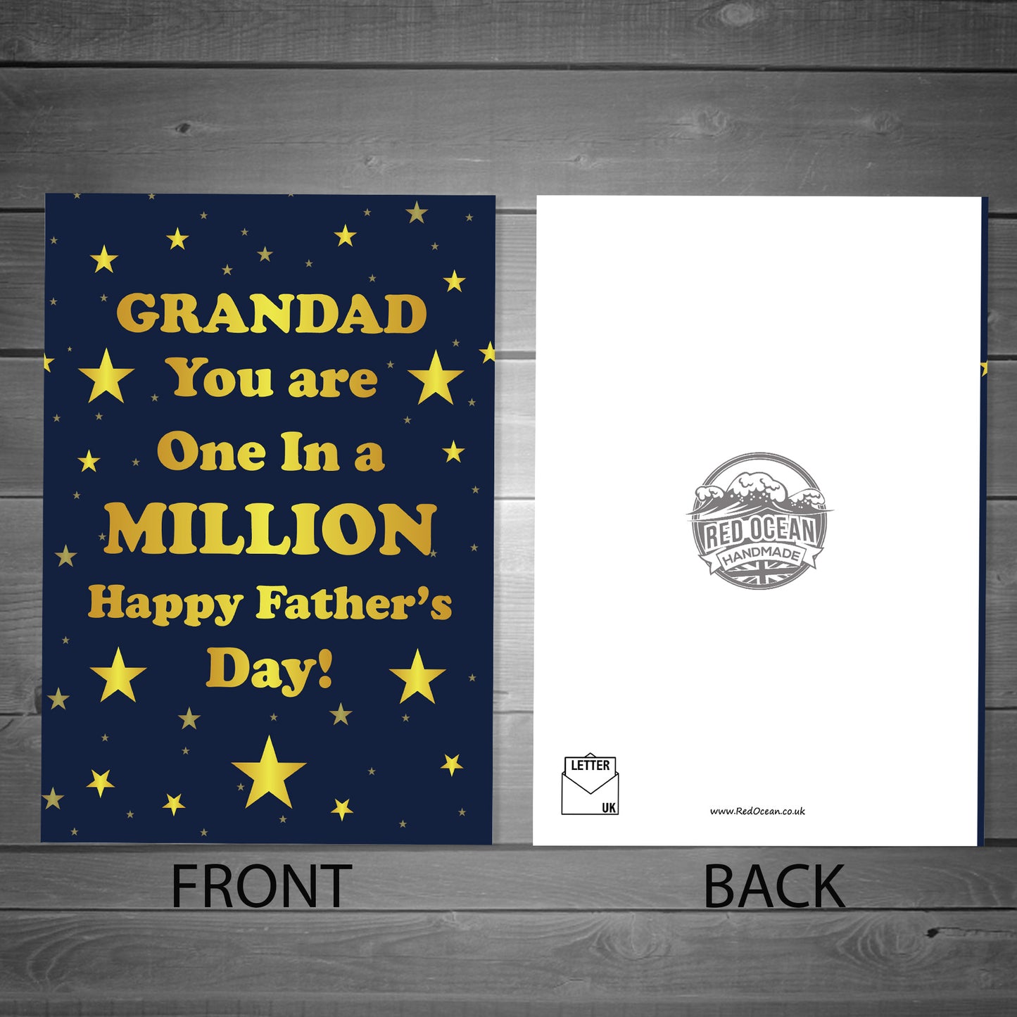 Fathers Day Card CUTE Love Cheeky Grandad Grandparent Card