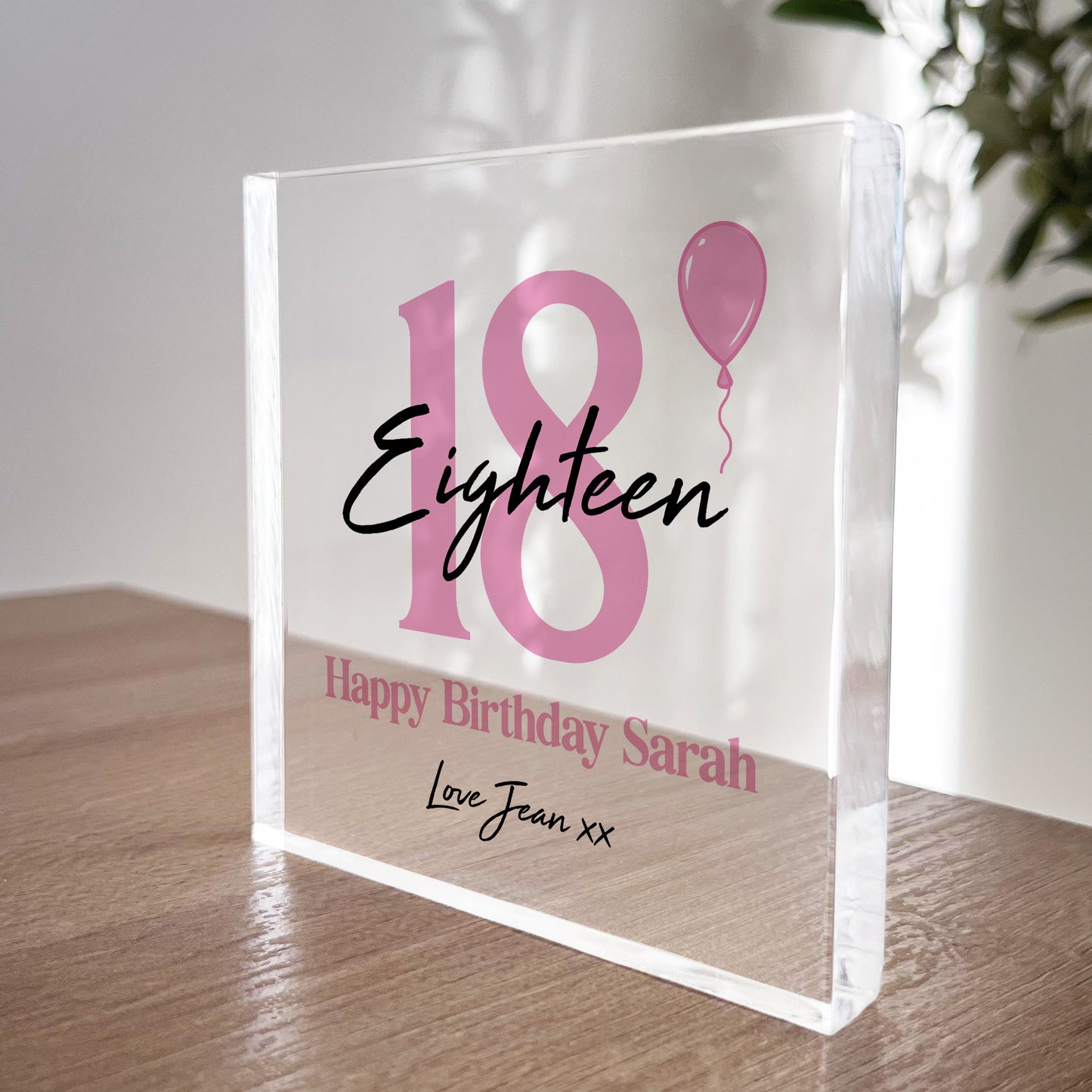 PERSONALISED 18th Birthday Gifts For Daughter Sister Best Friend