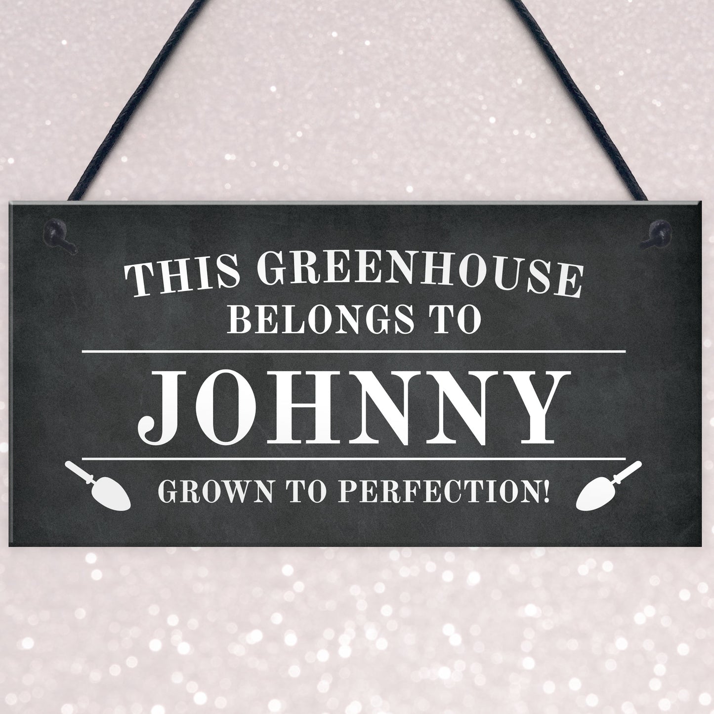 Novelty Greenhouse Sign Personalised This Greenhouse Belongs To