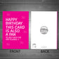 Hilarious FUNNY 50th Birthday Cards For Women Her Hot Flushes