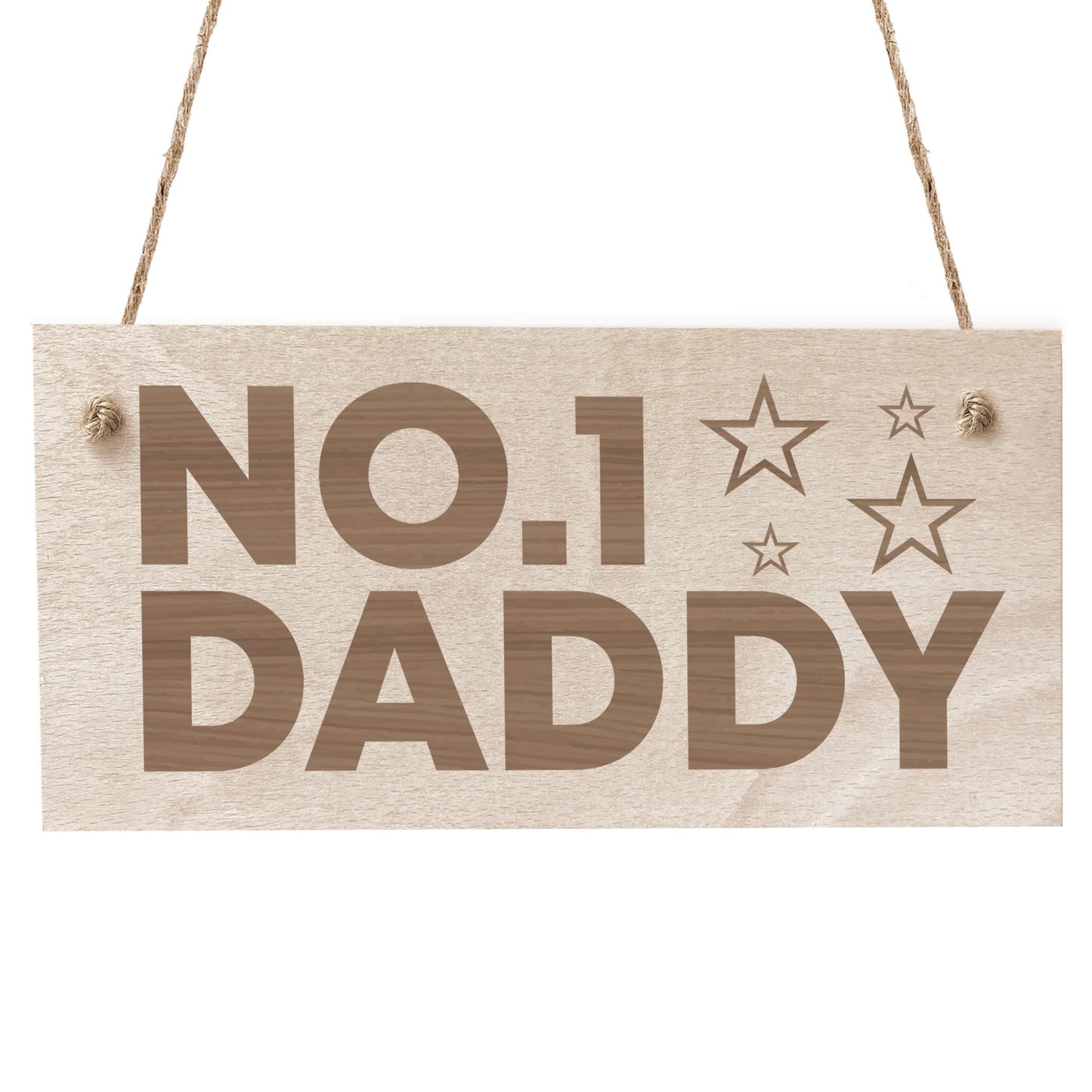 Fathers Day Gift For Daddy Wood Hanging Sign Daddy Birthday Gift