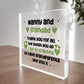 Nanny And Grandad Gift Plaque Christmas Birthday Gifts For Nanny