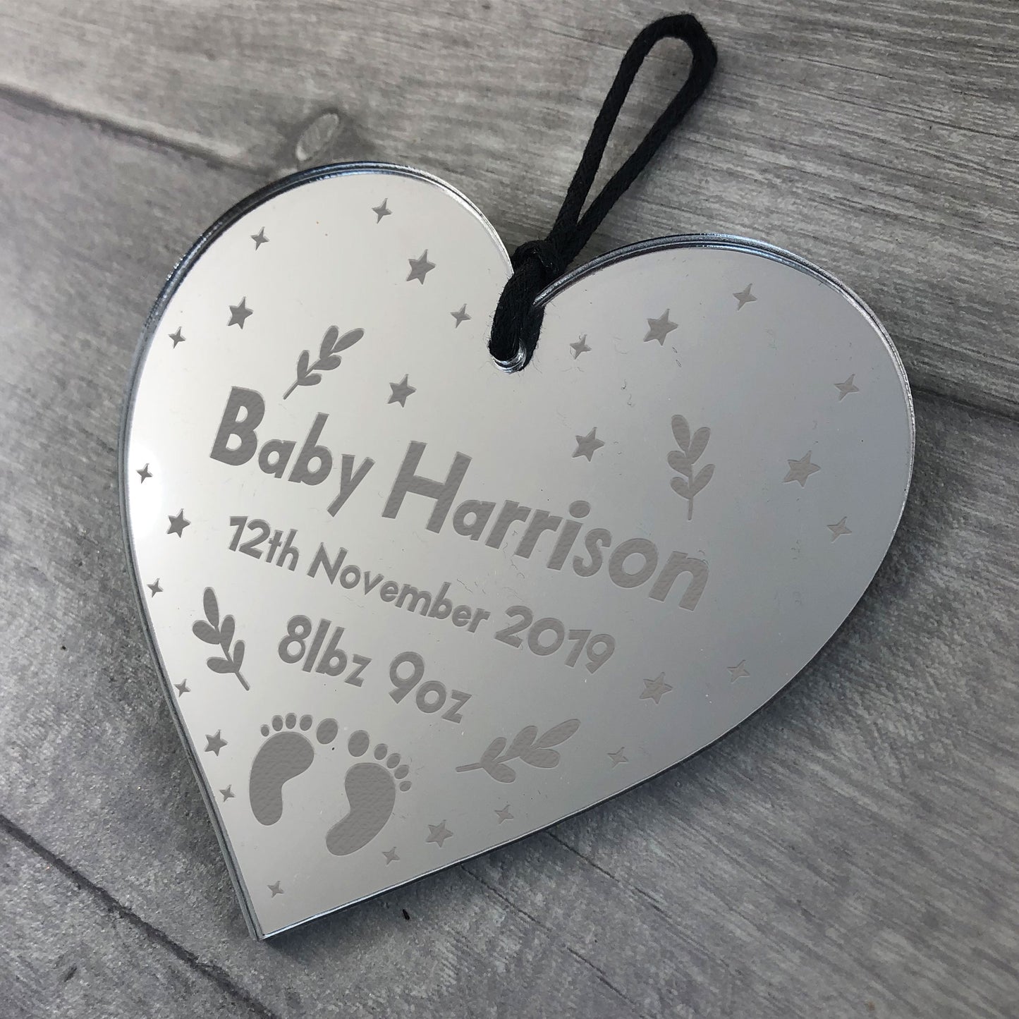 Personalised Newborn Baby Gift Present For Baby Boy Girl