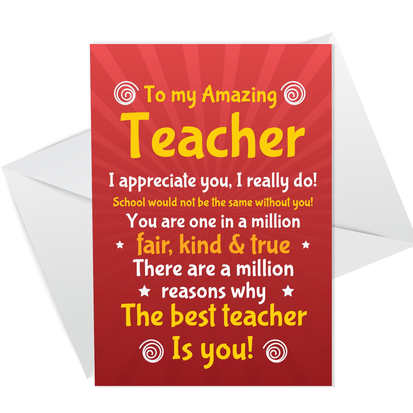 Gift For Amazing Teacher TEACHER PLAQUE Wood Heart And Card