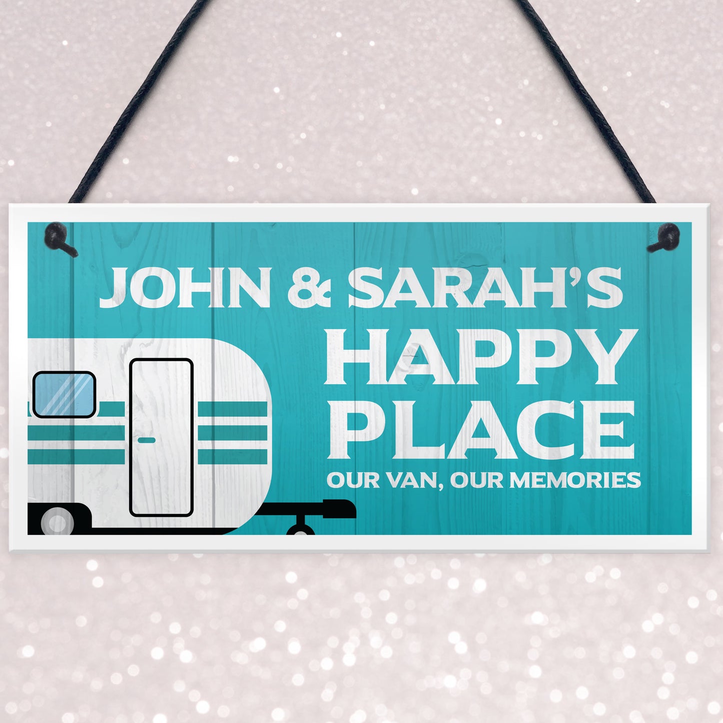 Personalised Novelty Caravan Sign Hanging Door Wall Sign