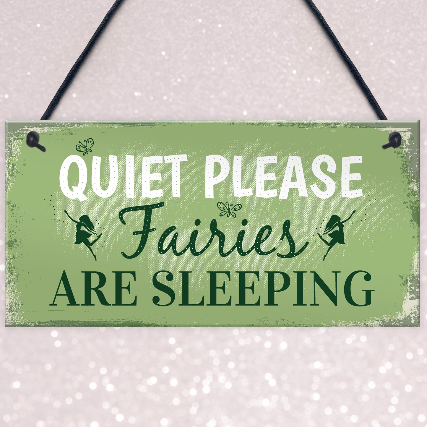 Quiet Please Novelty Hanging Plaque SummerHouse Sign Garden