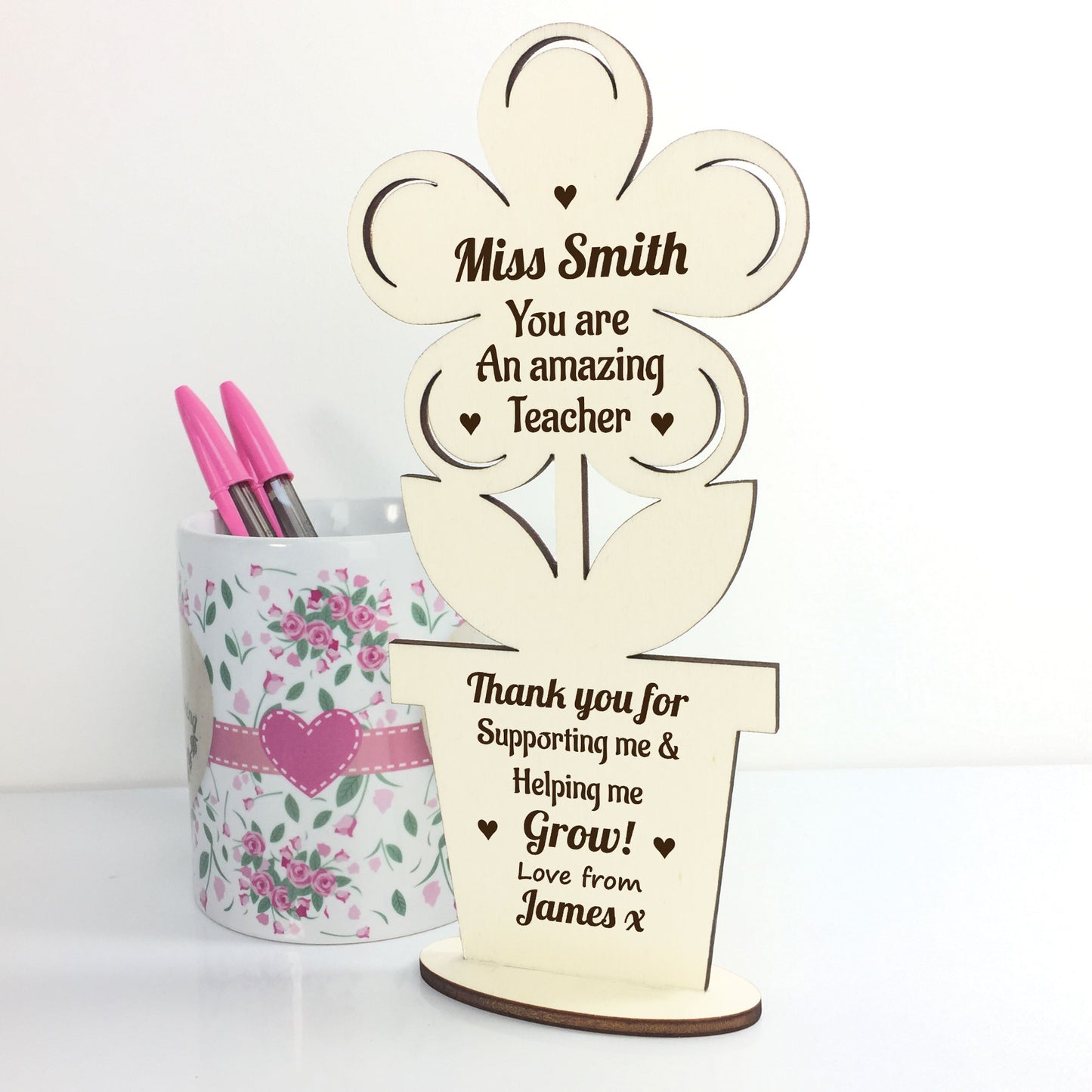 Teacher Gift TA School Nursery Gift From Student Thank You Gift