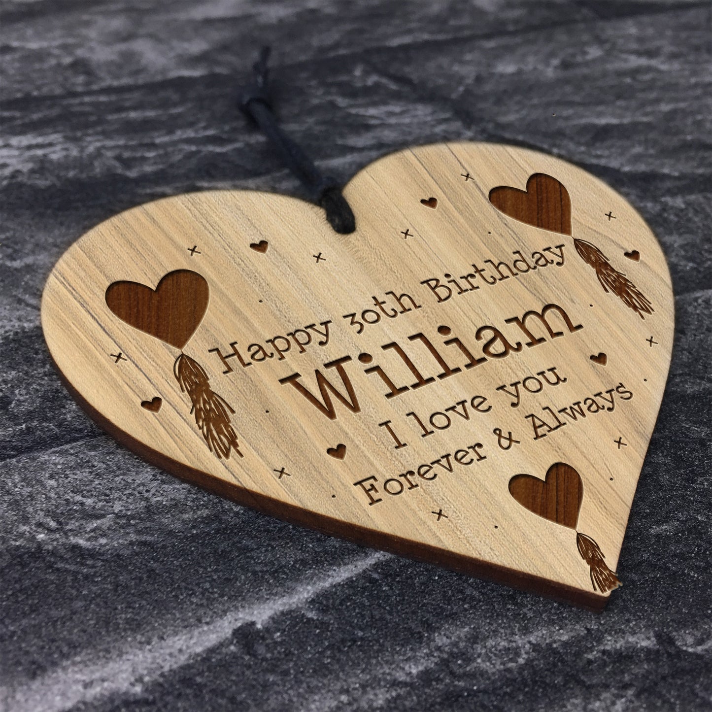 Personalised 21st 30th 40th Birthday Gift For Him Engraved