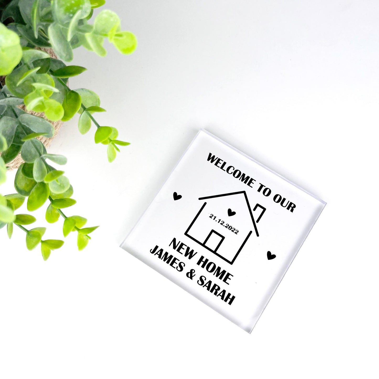 Personalised House Warming Gift New Home Gift For Couple Family