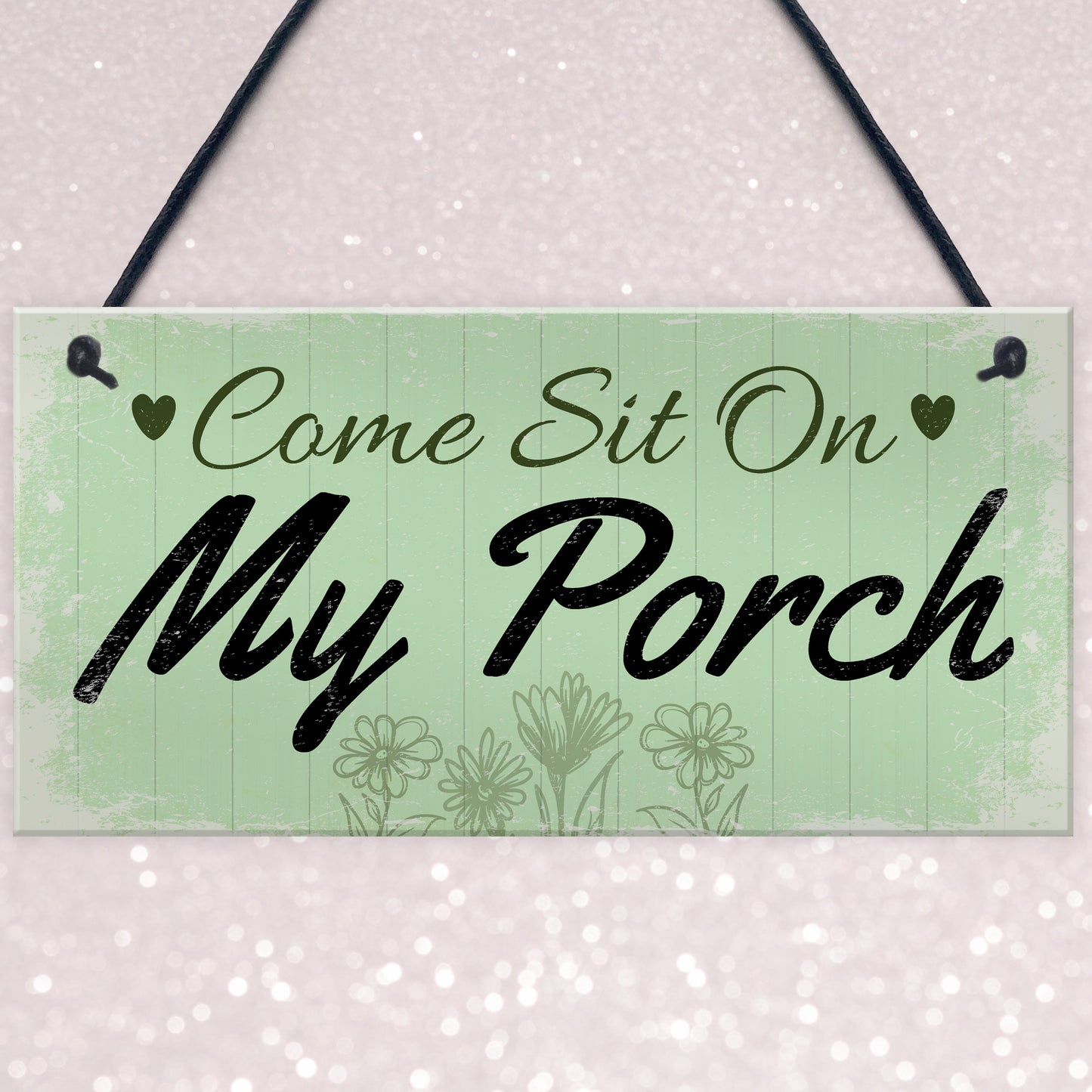 Garden Sign Come Sit Shabby Chic Wall Signs Garden Shed Plaques