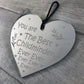 Best Childminder Ever Thank You Gift Mirror Heart Leaving Gift