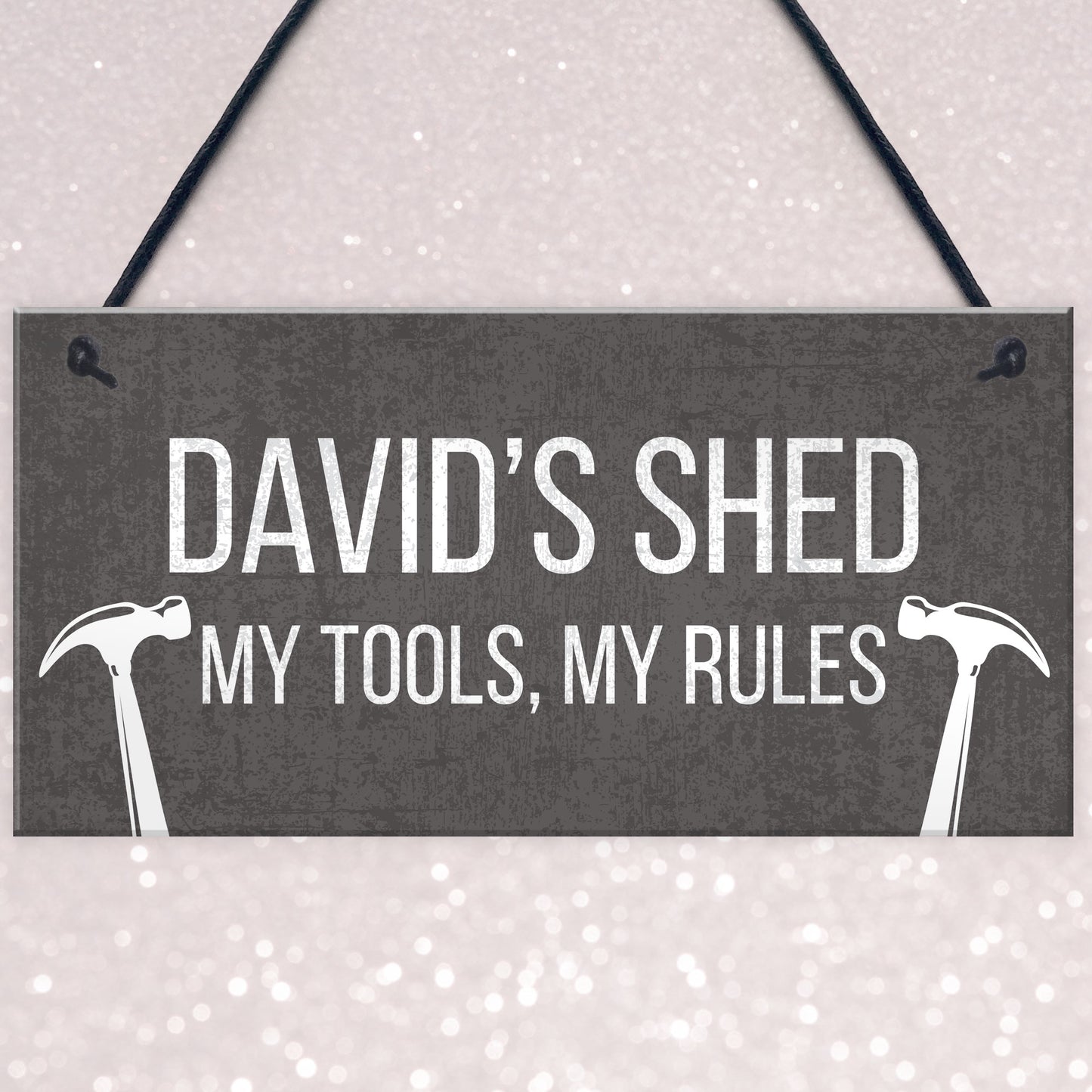 Personalised Shed Sign Tools Man Cave Garage Sign Door Sign