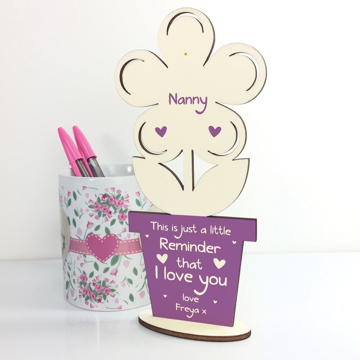 Gift For Nanny Personalised Reminder I Love You Birthday Gift