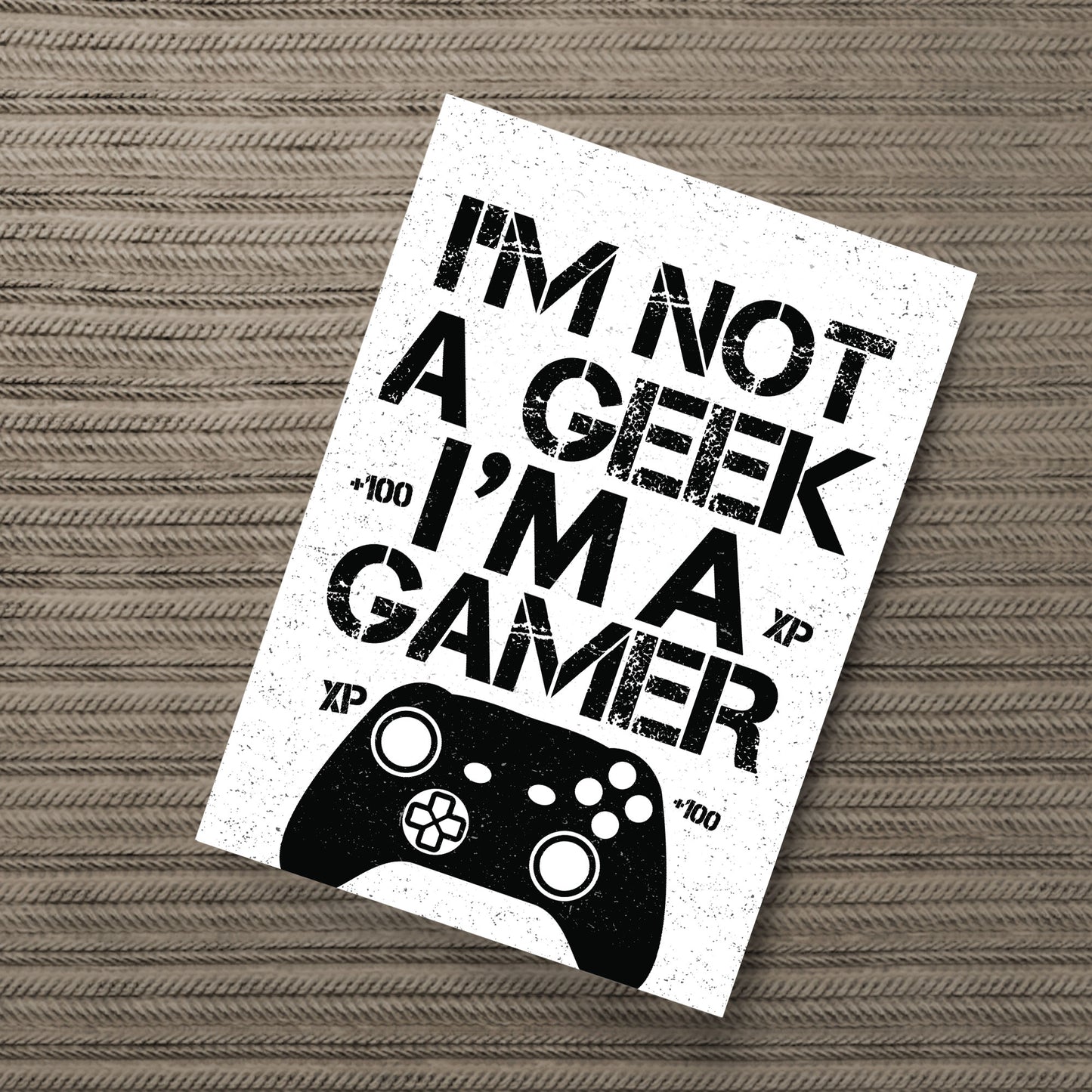 Xbox Fan Funny Gaming Print For Boys Bedroom Gaming Sign