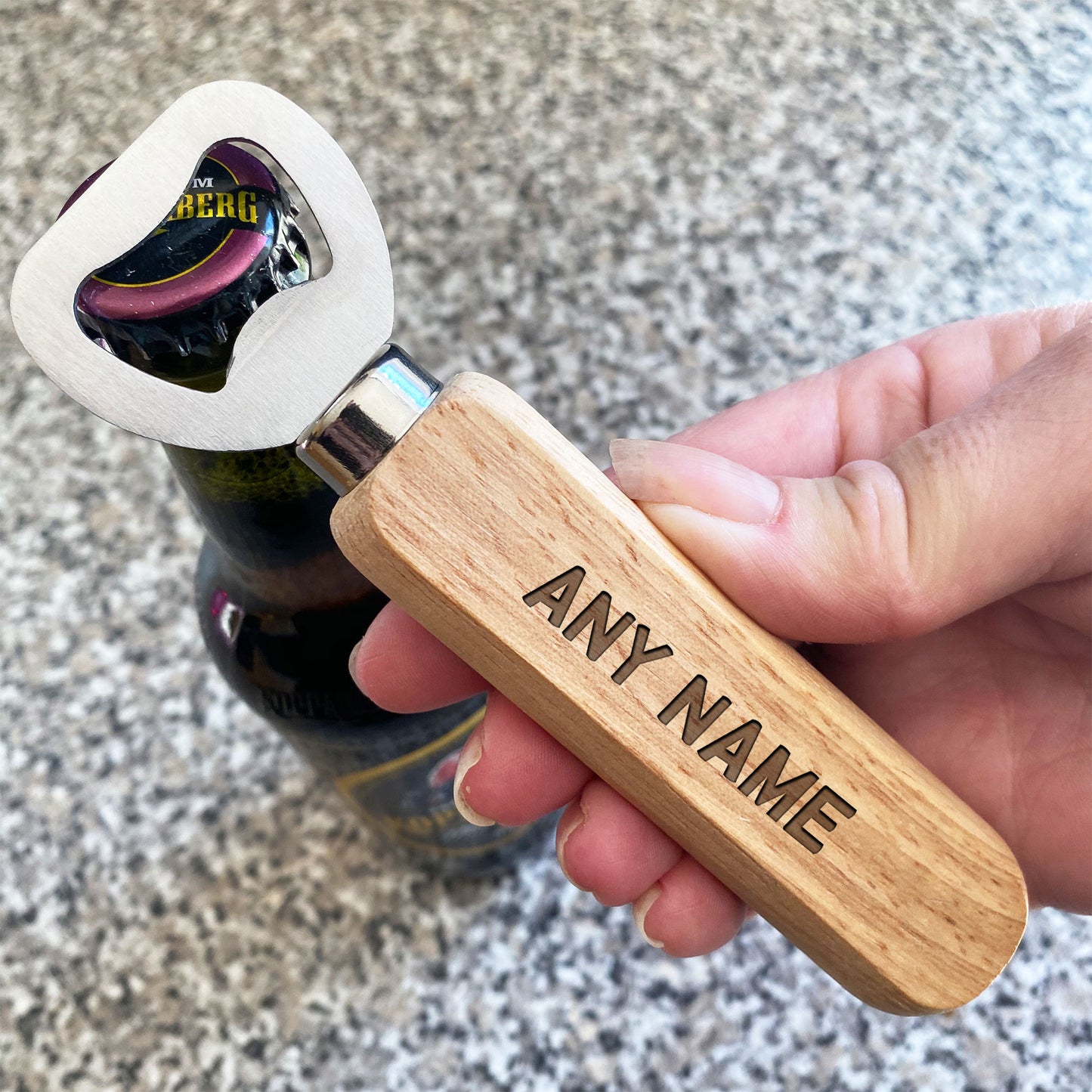 Personalised Birthday Fathers Day Gift For Him Bottle Opener