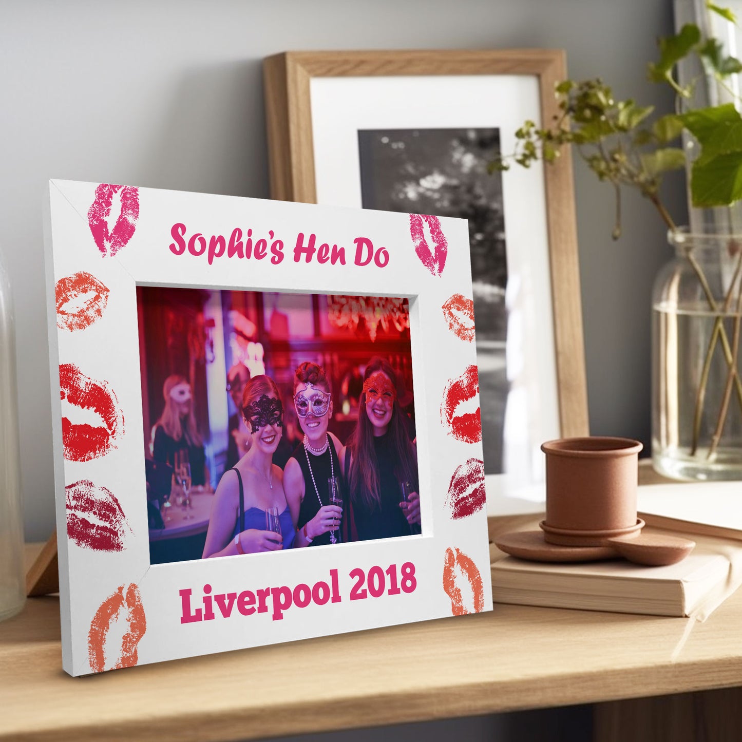 Personalised Hen Party Gift Girls Night Out Photo Frame Bride