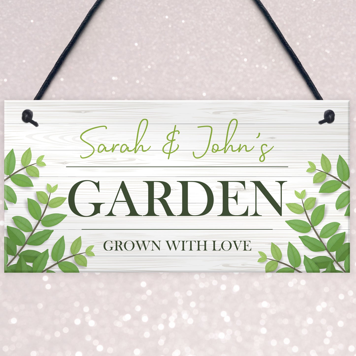 Garden Sign Hanging Door Wall Summerhouse Shed Decking Sign