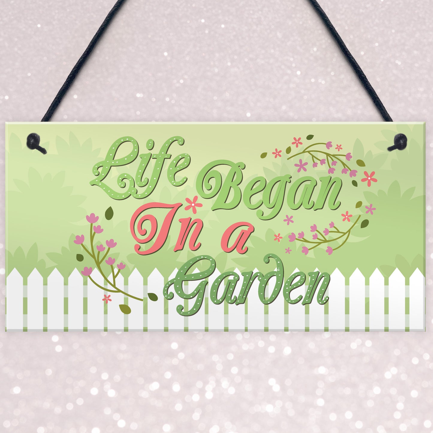 Life Began Plaques SummerHouse Signs Garden Shed Mum Nan