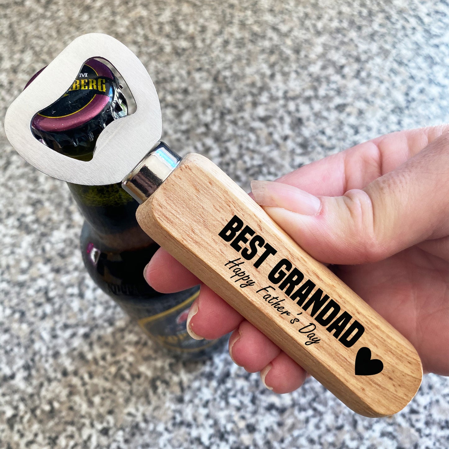 Fathers Day Gift For Best Grandad Grandfather Bottle Opener