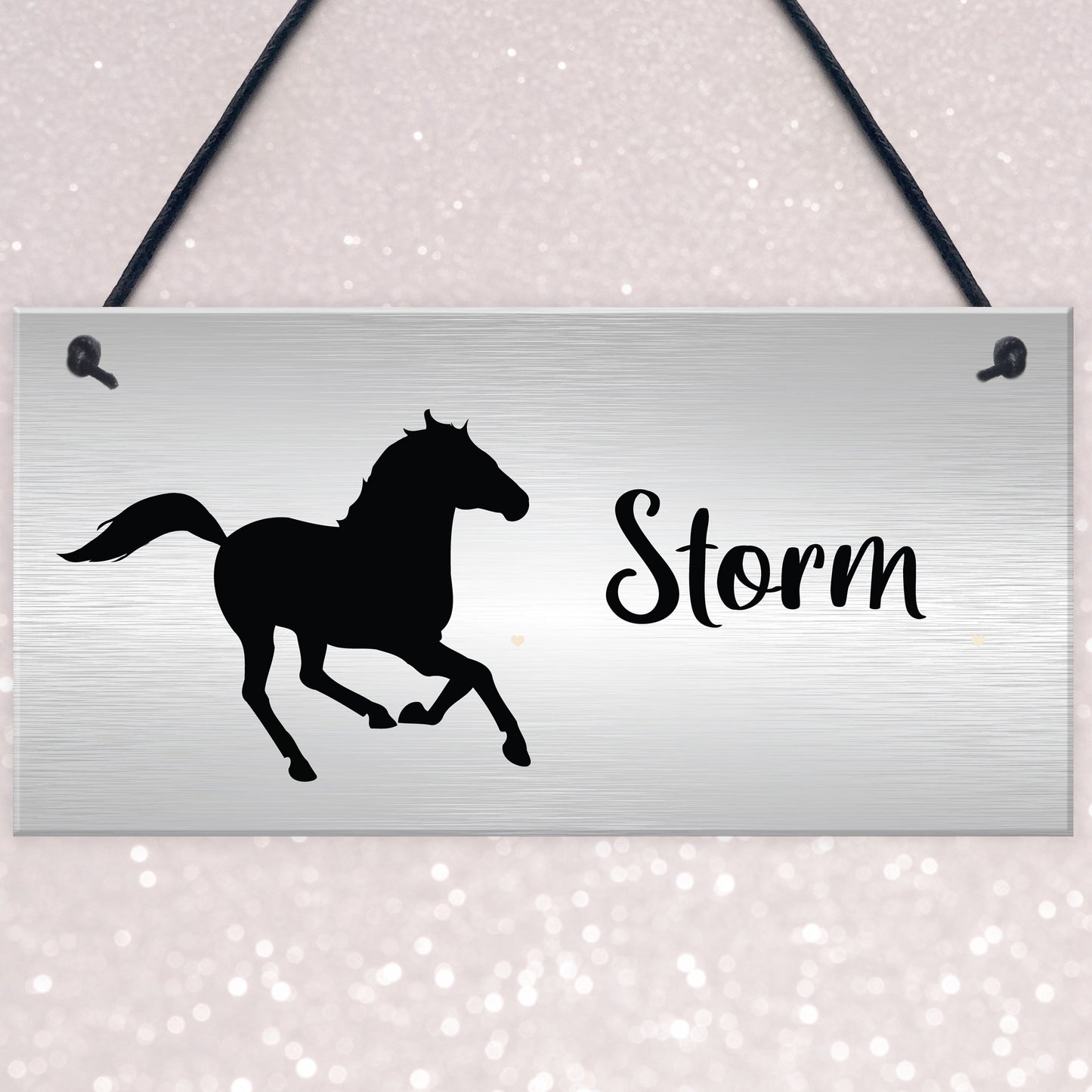 Personalised Stable Sign For Horse ANY NAME Horse Lover Gift