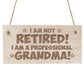 Funny Grandma Gifts Wooden Engraved Plaque Birthday Christmas