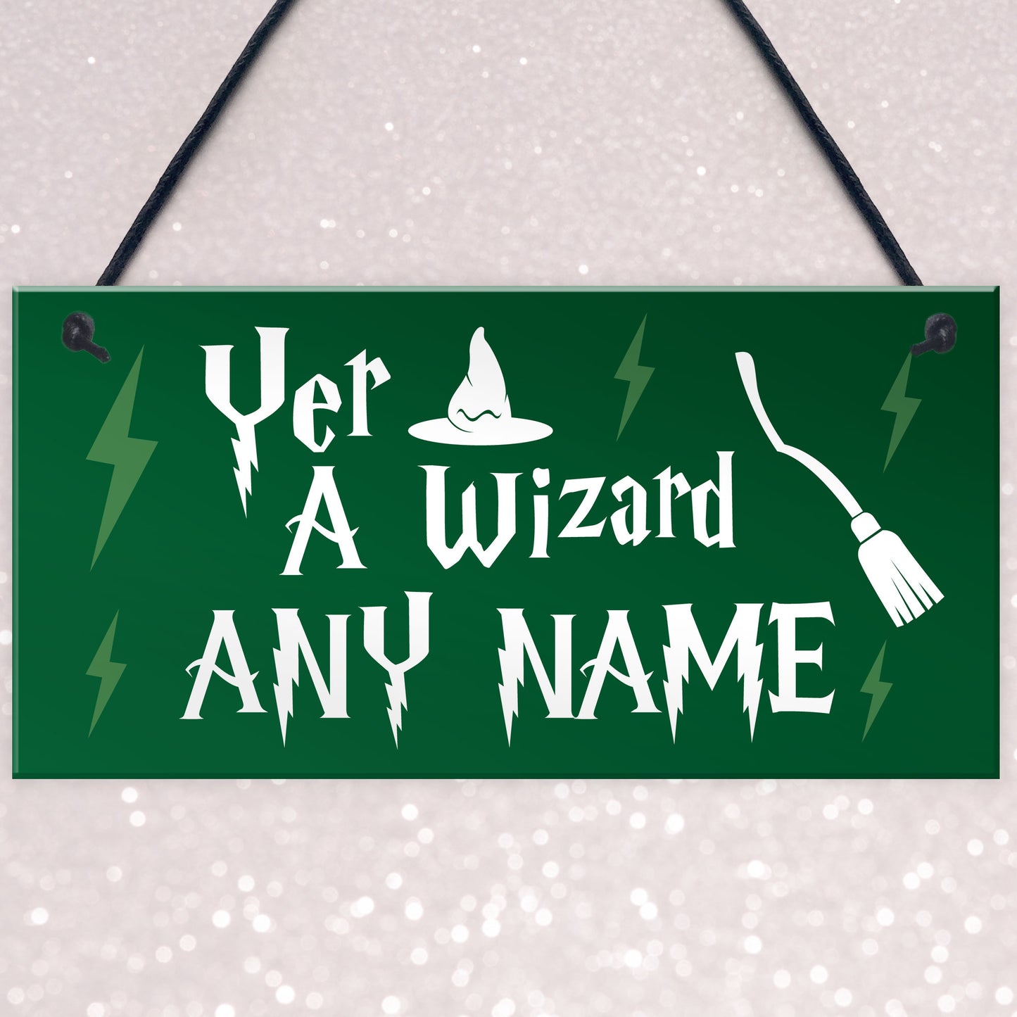 Personalised Wizard Bedroom Sign Magic Theme Gifts For Him Her