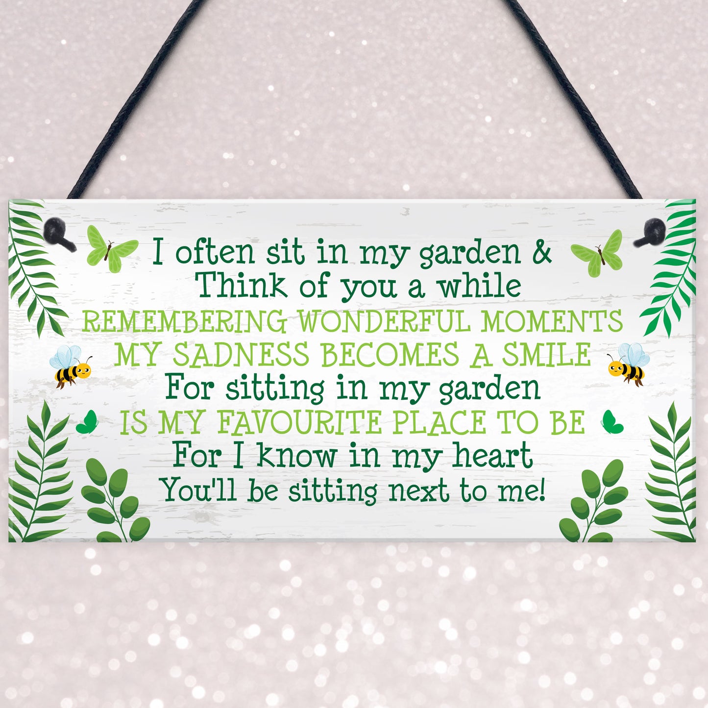 Memorial Plaque For Garden Hanging Wall Plaque Garden Memorial