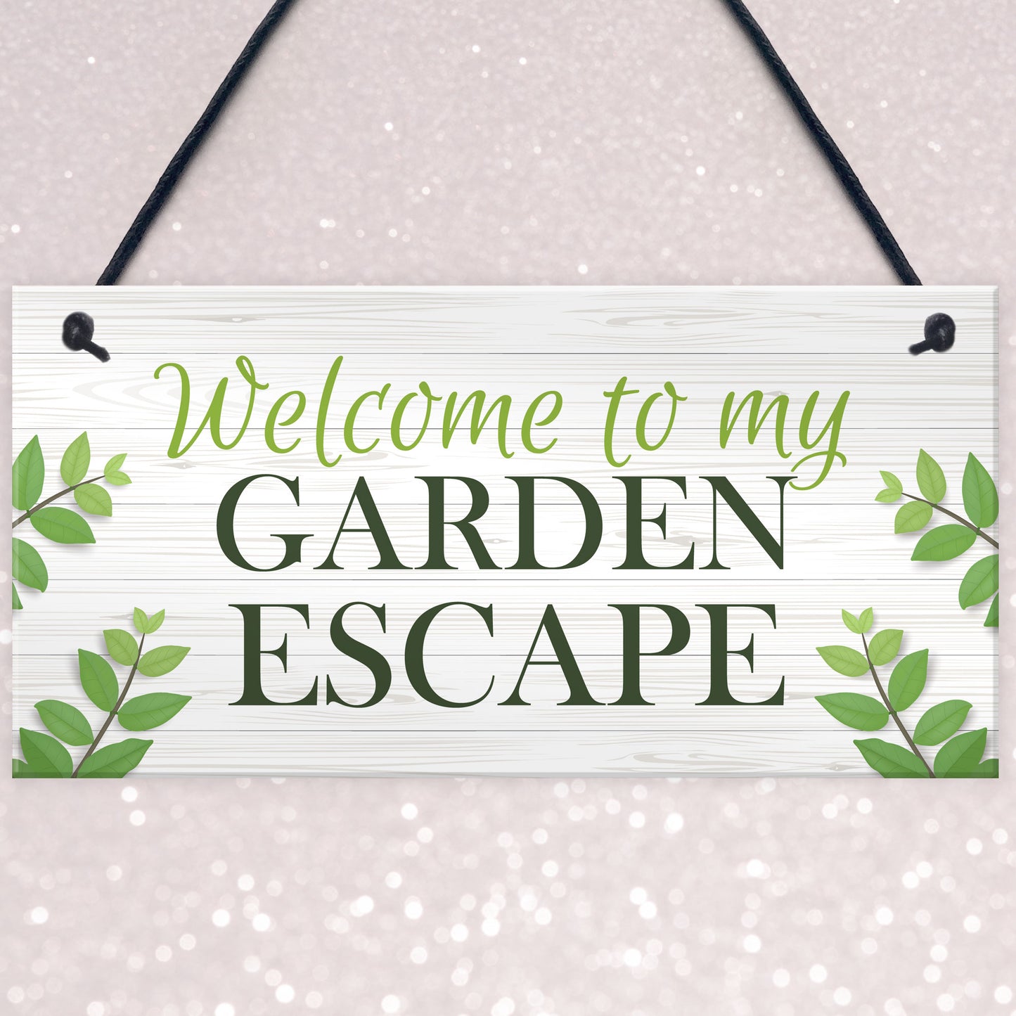 Garden Signs And Plaques Garden Escape Sign Summerhouse Shed