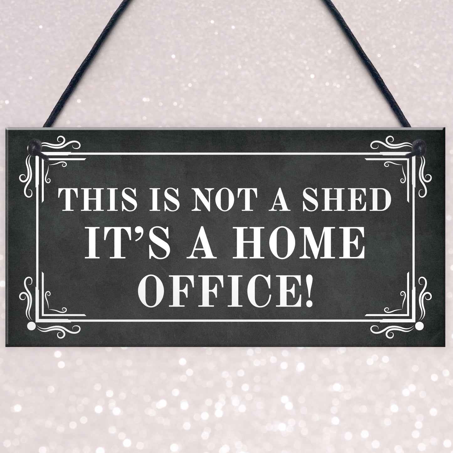 Personalised Hanging Door Sign Home Office Business Shed Sign