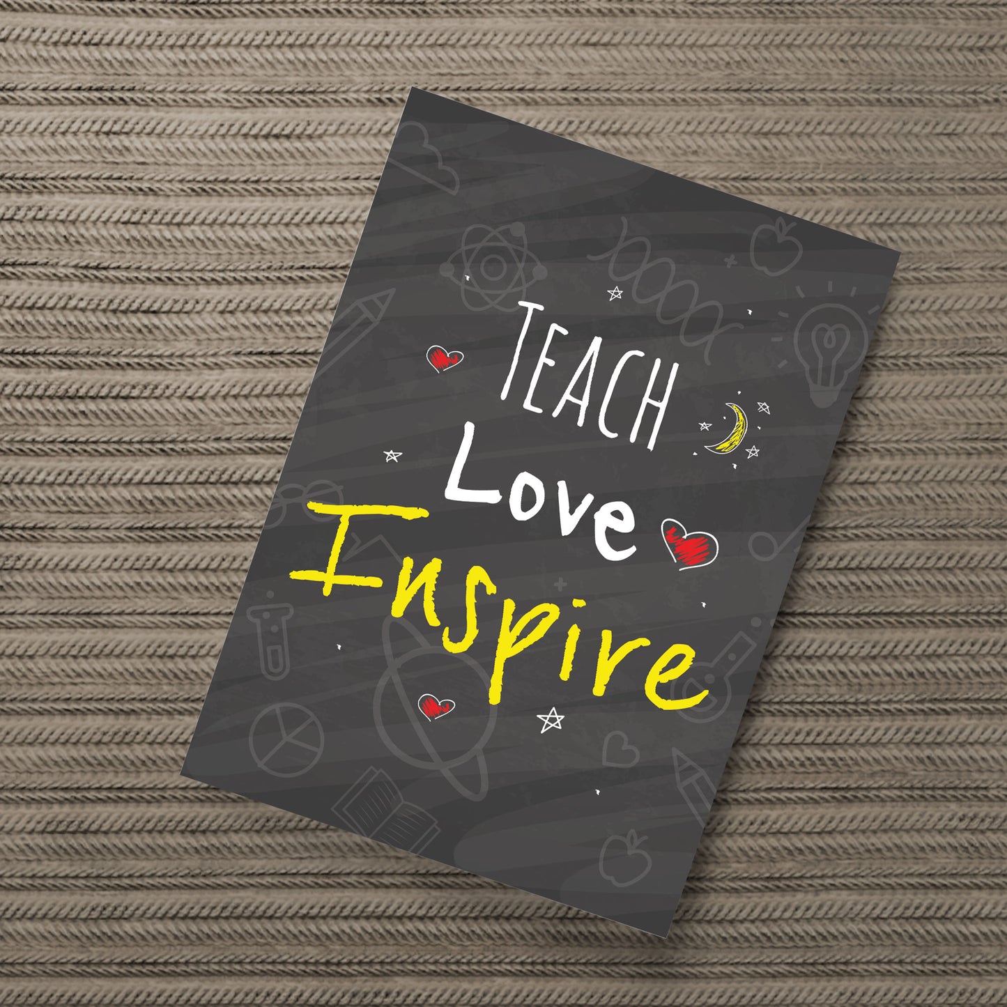 Teacher Quote Print Gift For Nursery Teacher Teaching Assistant