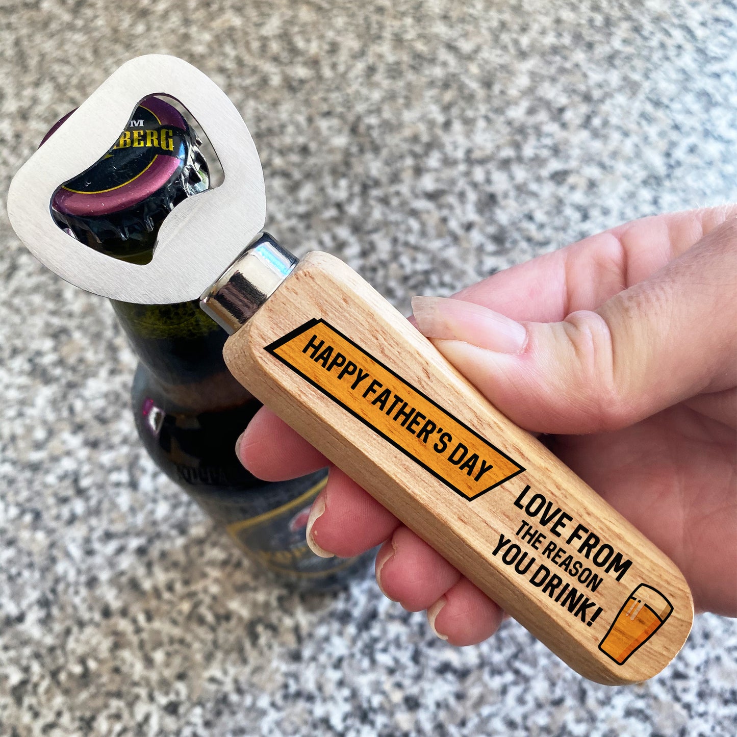 Novelty Fathers Day Gifts For Dad Daddy Grandad Bottle Opener