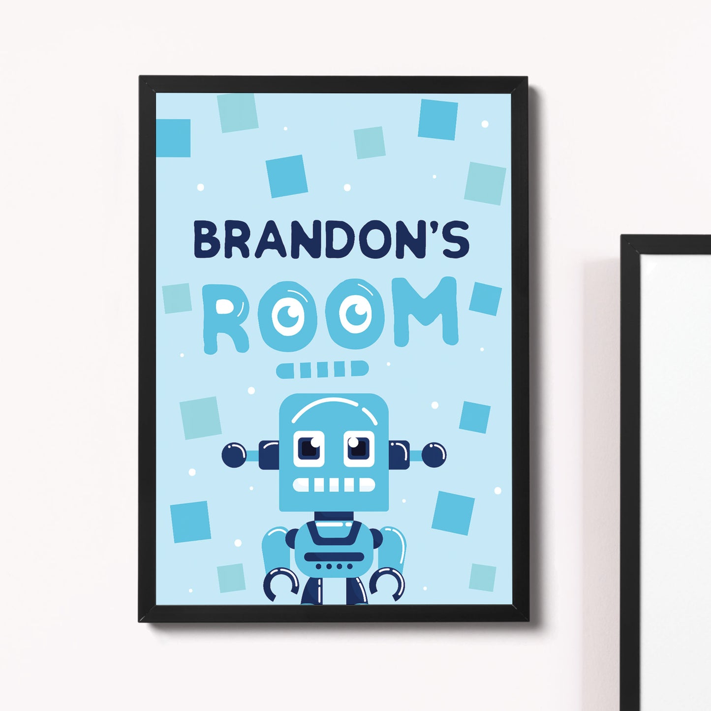 PERSONALISED Boys Bedroom Wall Art Boy Bedroom Accessories