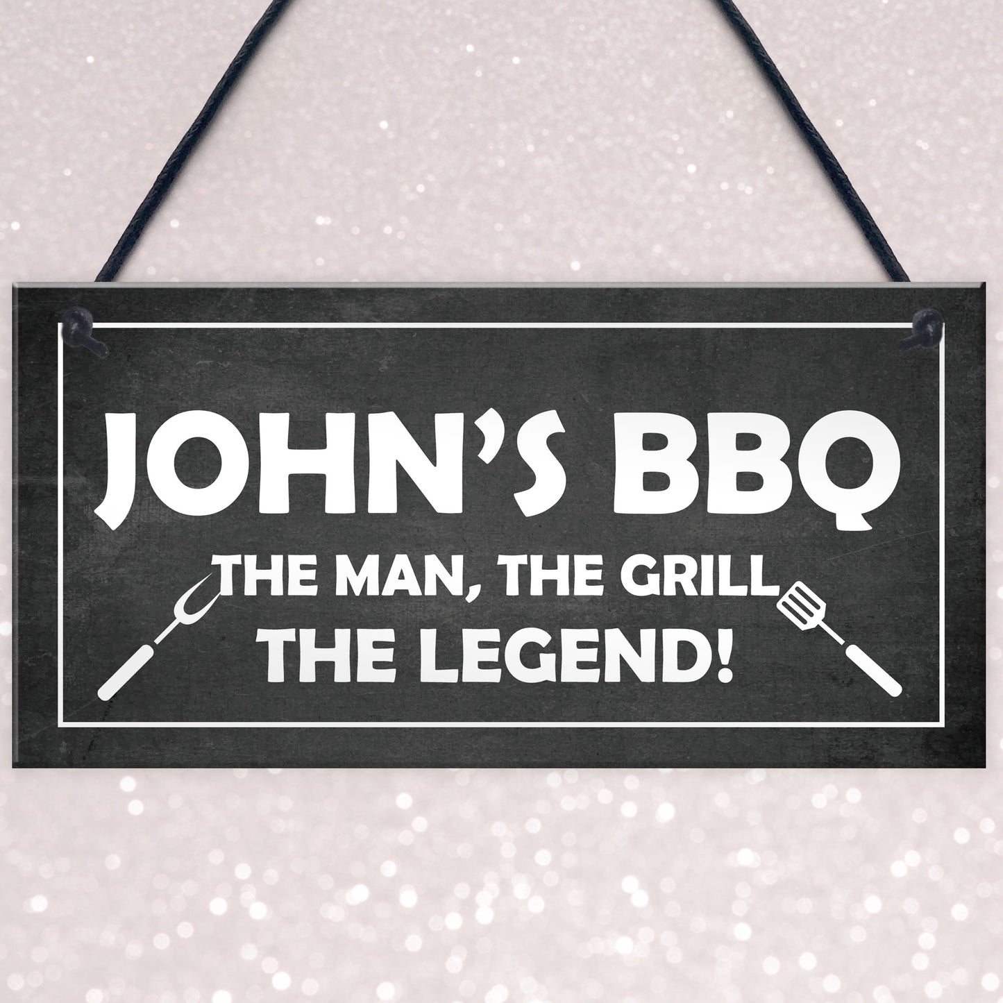 Personalised BBQ Signs And Plaque For Outdoor Funny Gift For Men