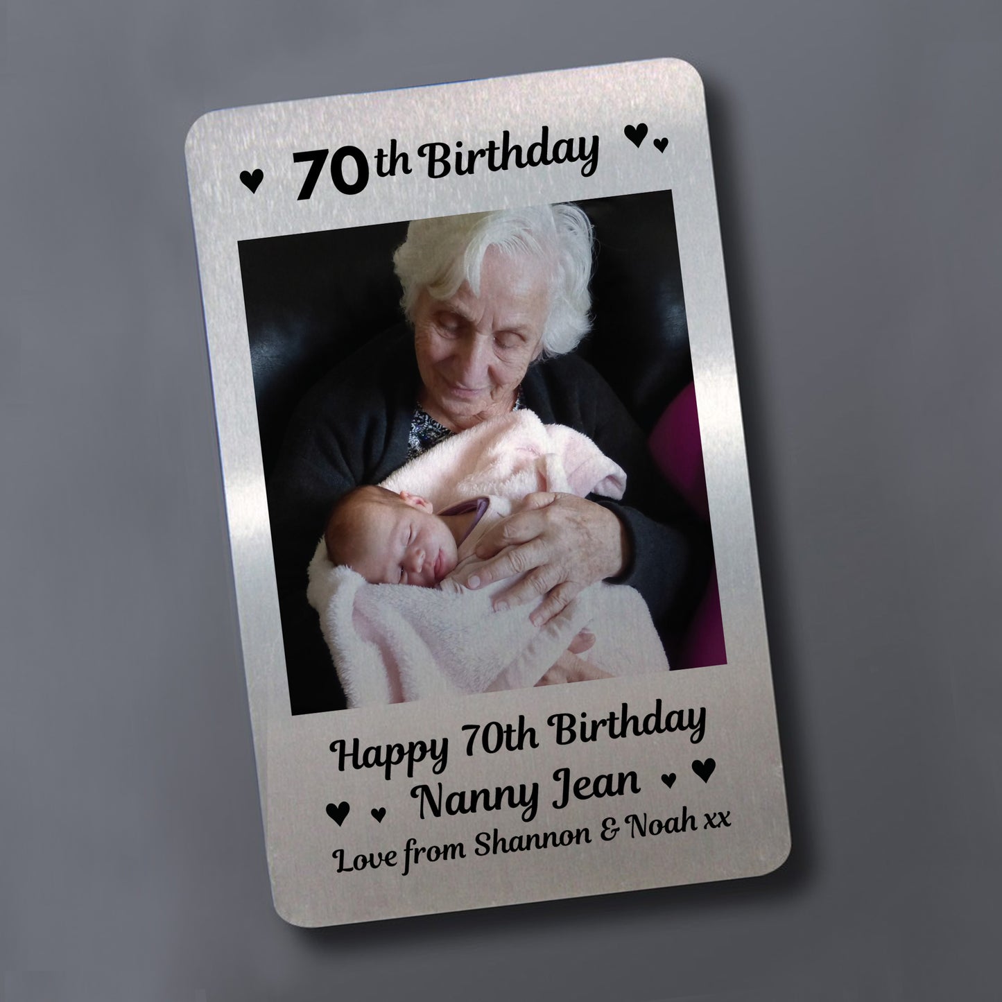 Personalised 60th 70th 80th Birthday Gift For Nanny Keepsake