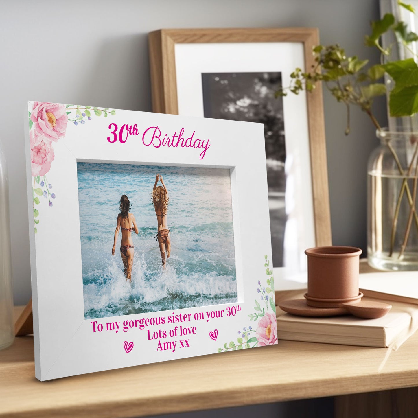 Personalised 18th 21st 30th Birthday Gift For Sister Friend Mum