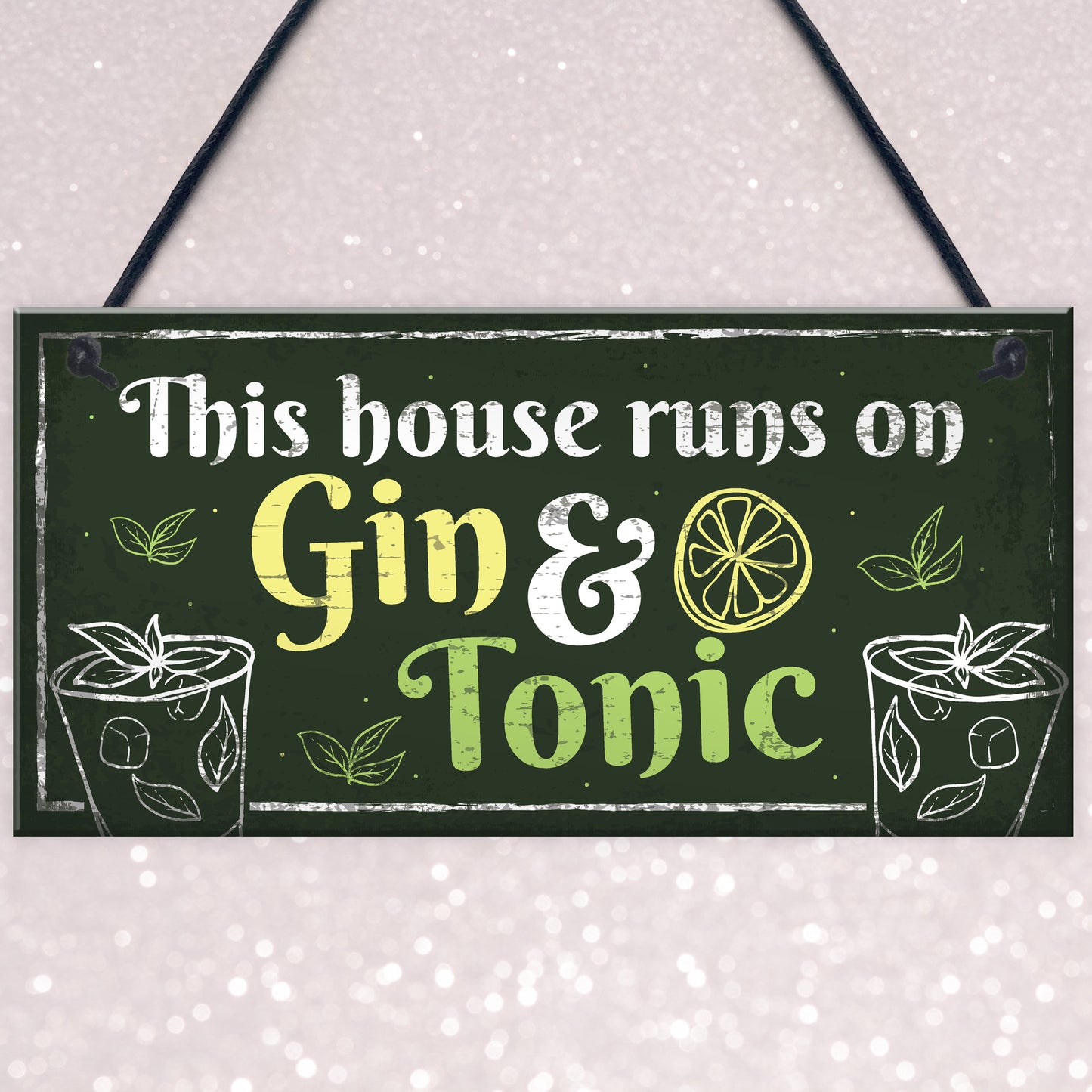 Gin Signs For Garden Shed SummerHouse Sign Funny Alcohol Gift