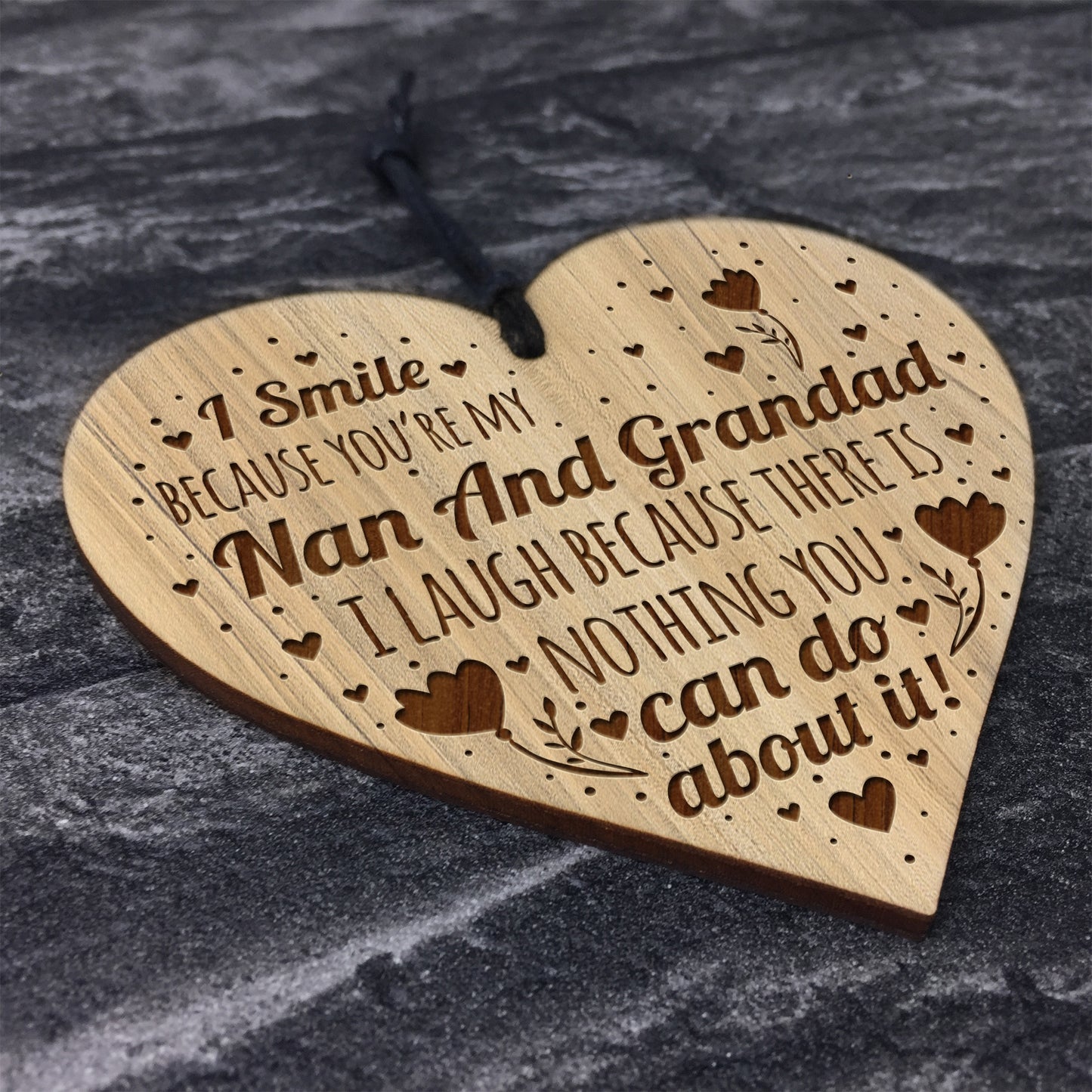 Nan And Grandad Gifts Hanging Wall Plaque Grandad Nan Birthday