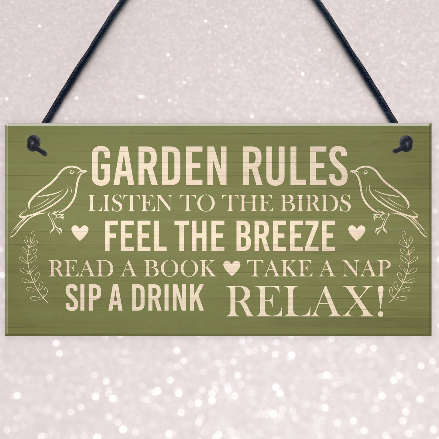 Outdoor Plaques For Garden Garden Rules Sign Novelty Friendship