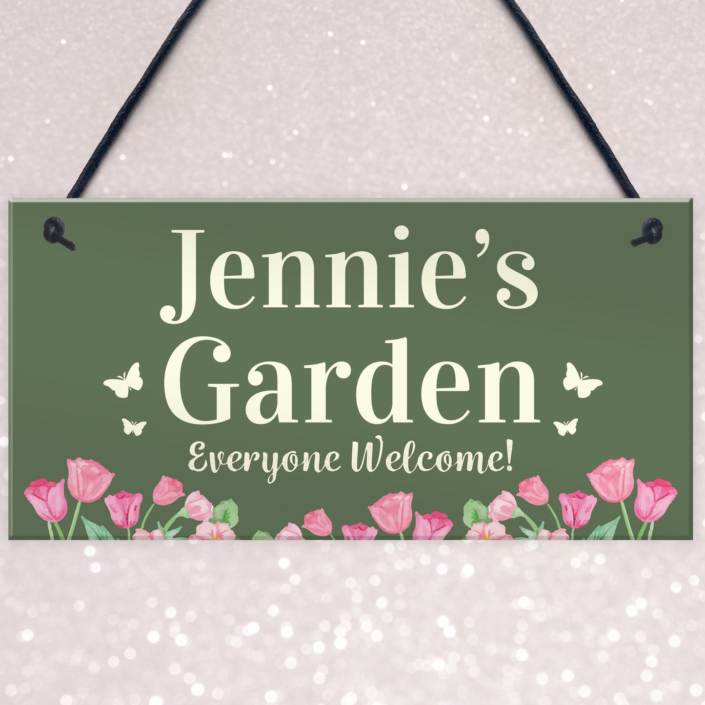 PERSONALISED Garden Sign Summer House Sign Gifts For Women Mum