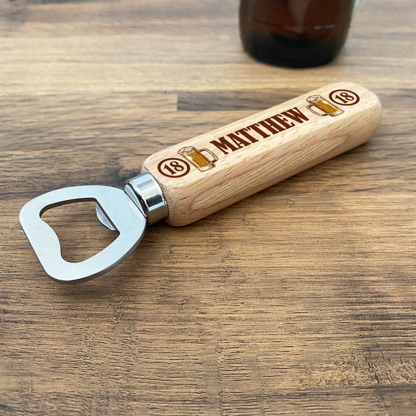 Personalised Bottle Opener Birthday Gifts 18th 21st 30th 50th