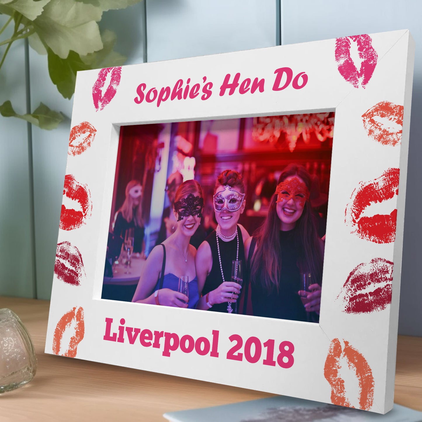 Personalised Hen Party Gift Girls Night Out Photo Frame Bride