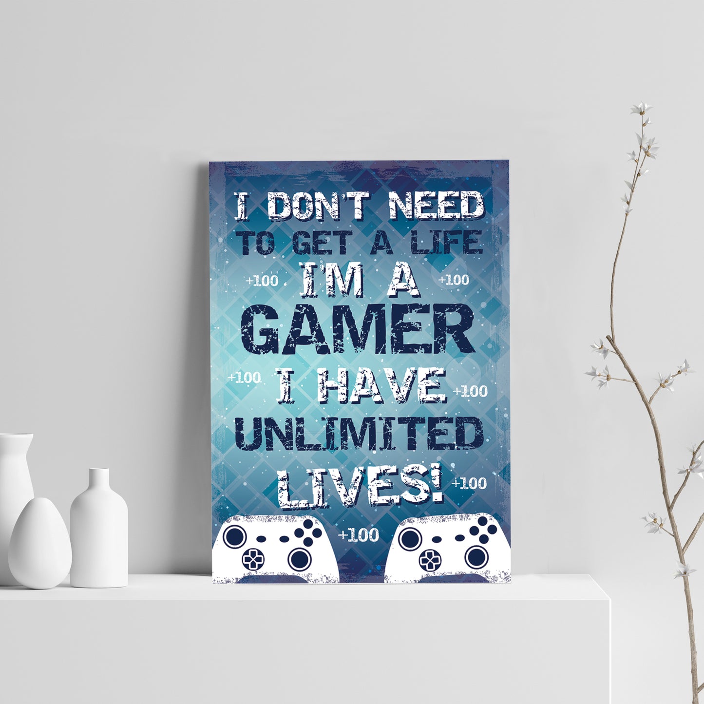 Boys Bedroom Decor Gaming Print Gamer Gift For Son Bedroom Art