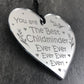 Best Childminder Ever Thank You Gift Mirror Heart Leaving Gift