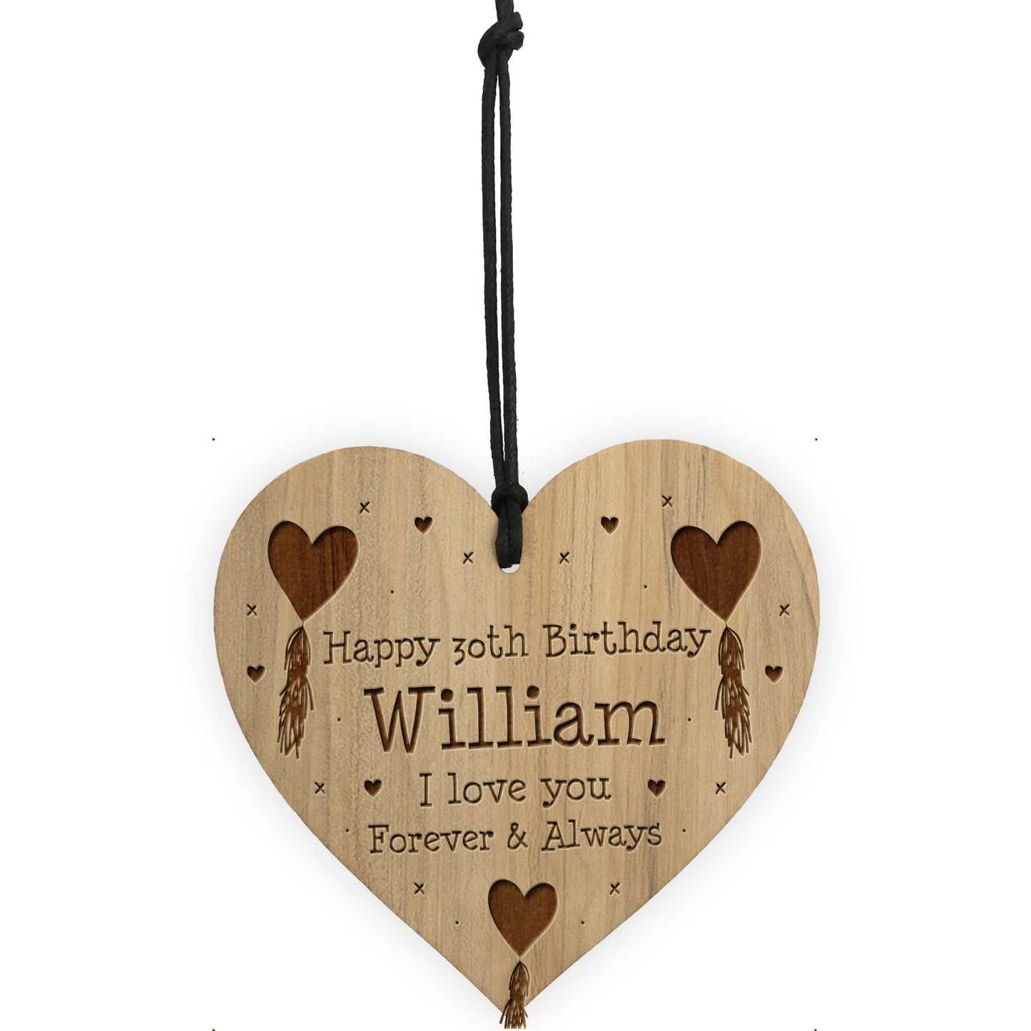 Personalised 21st 30th 40th Birthday Gift For Him Engraved