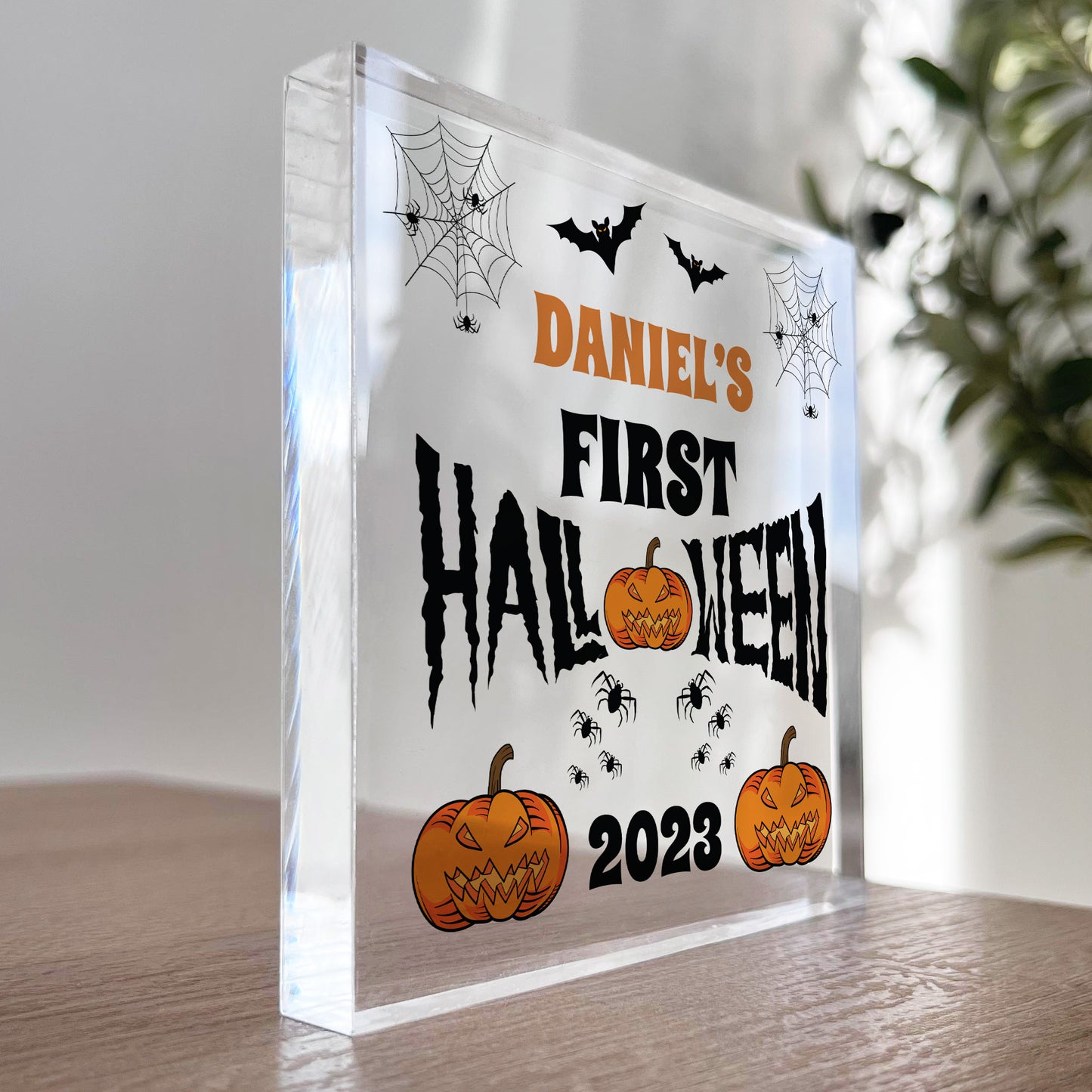 Personalised My First Halloween Ornament Halloween Decoration