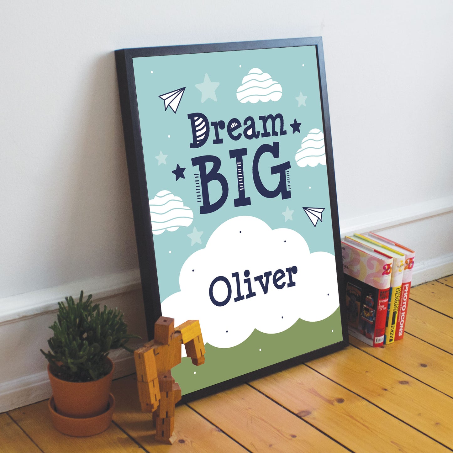 PERSONALISED Bedroom Sign For Boys Bedroom Wall Art Decor