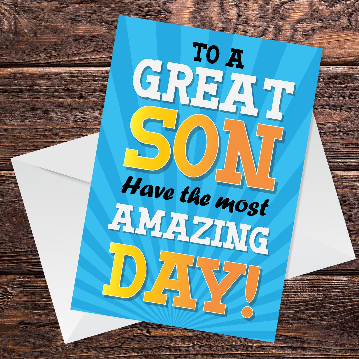 SON BIRTHDAY CARD AMAZING BIRTHDAY Birthday Card For Son