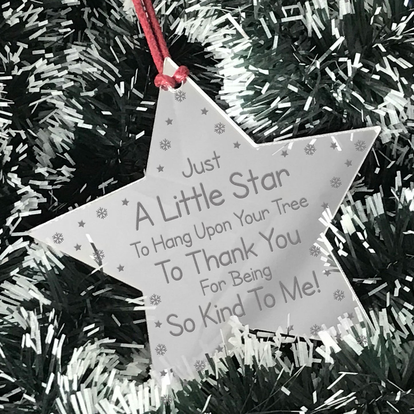 Christmas Gift For Teacher Assistant Thank You Engraved Star